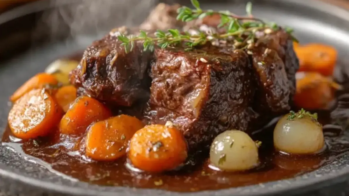 Joue de bœuf confite