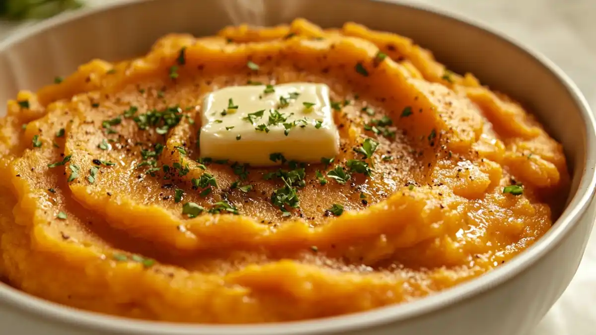 purée de patate douce au thermomix