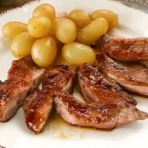 Aiguillettes de canard à la poêle recette facile