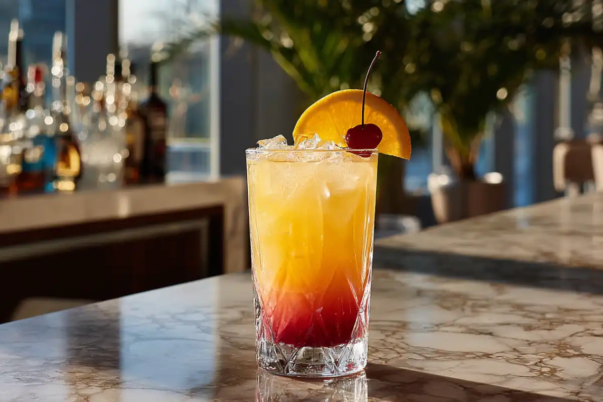 Recette Tequila Sunrise