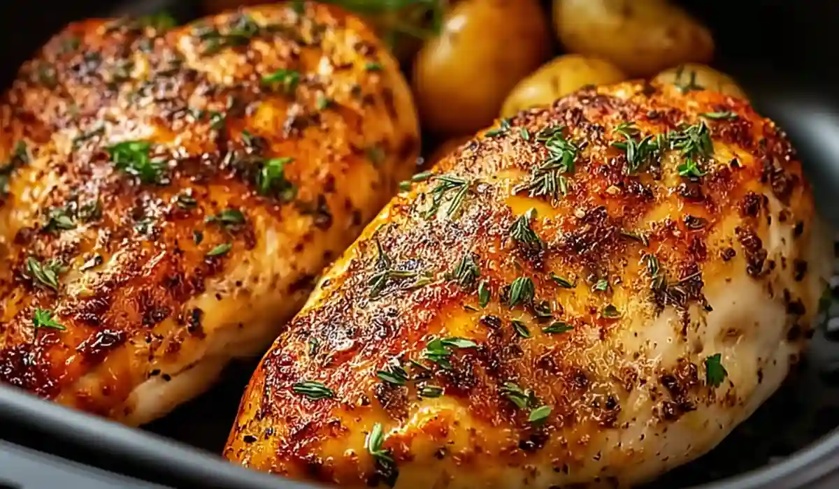 Blanc de poulet airfryer