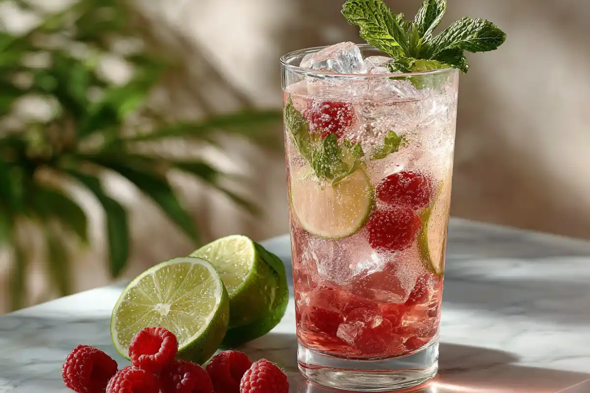 Recette Mojito Framboise sans Alcool