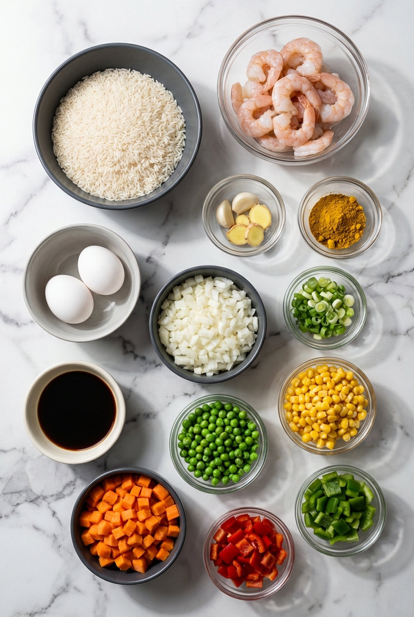 Découvrez Le Meilleur Riz Sauté Aux Crevettes Ultra Parfumé