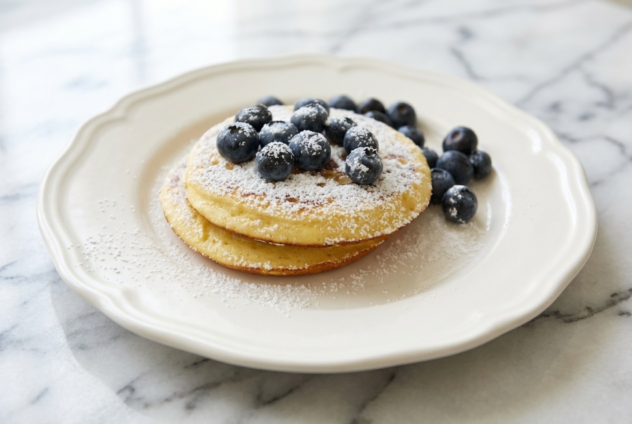 recette pancake sans gluten finished dish