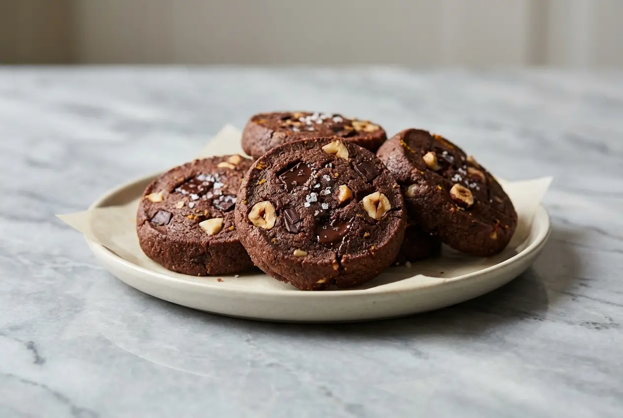 Cookies à la Farine de Souchet finished dish