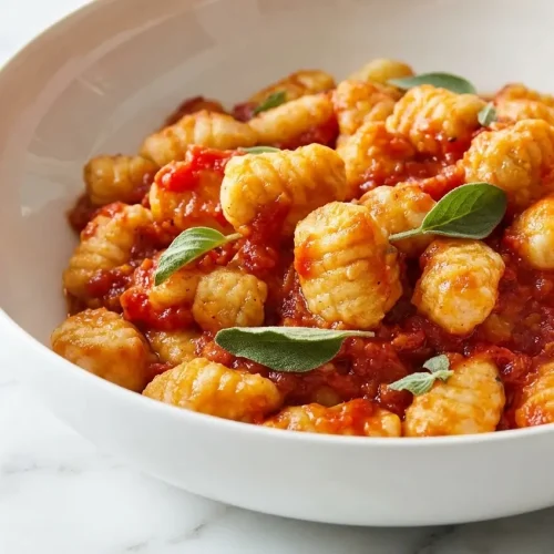 Gnocchis de pommes de terre à la noix de muscade sur assiette en céramique minimaliste, éclairage naturel doux.